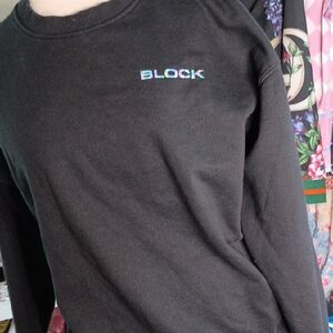 Black BLOCK Sweatshirt